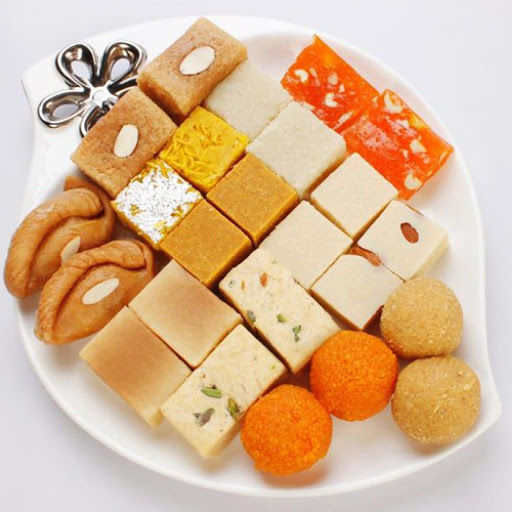 Ghee Sweets and namkeen combo order online from India