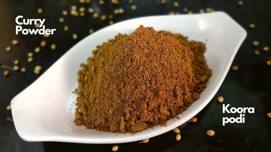 Picture of koora podi / curry powder