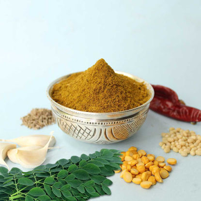 Picture of Munagaaku kaaram  podi / drumstick leaves spicy powder